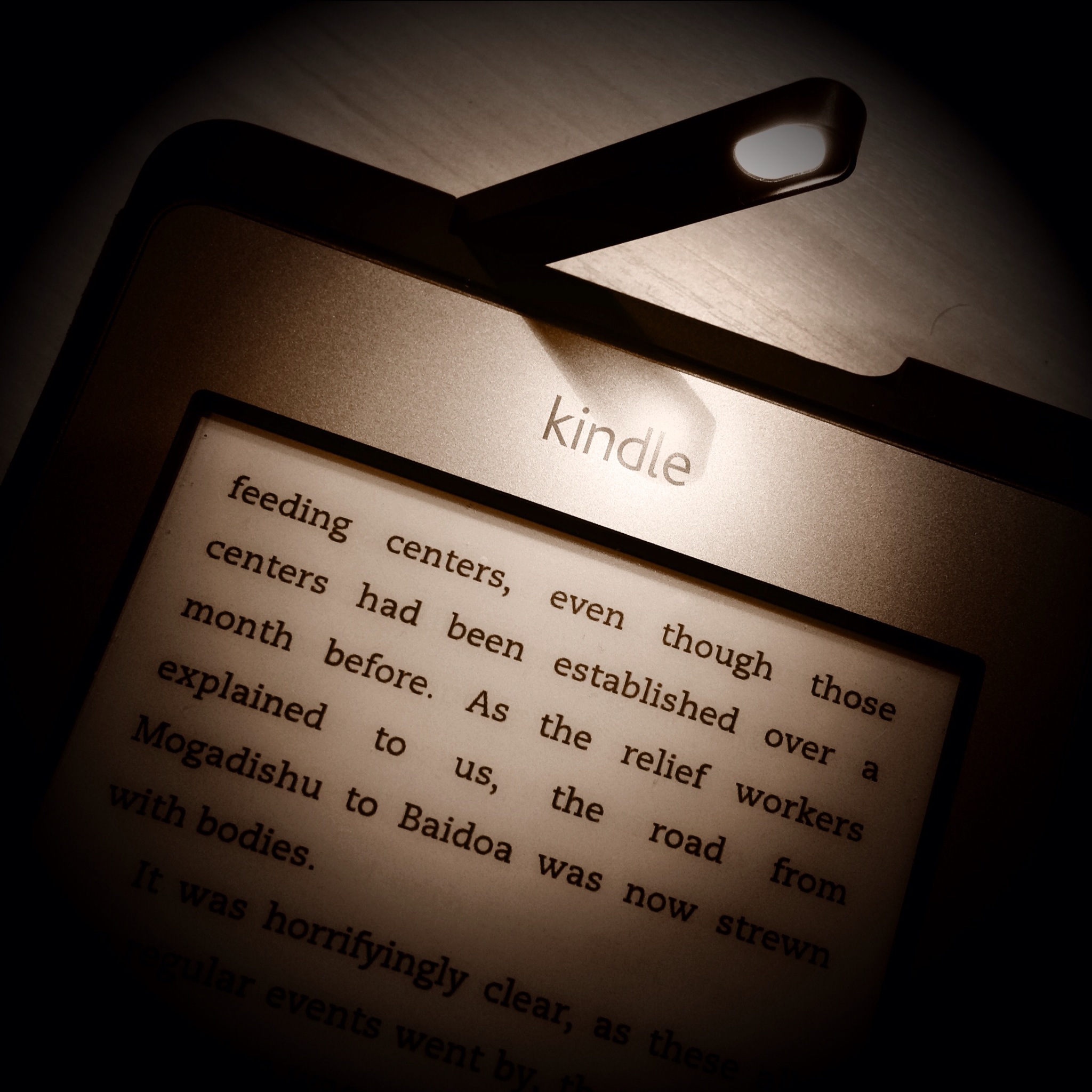 📷 Kindle reading light