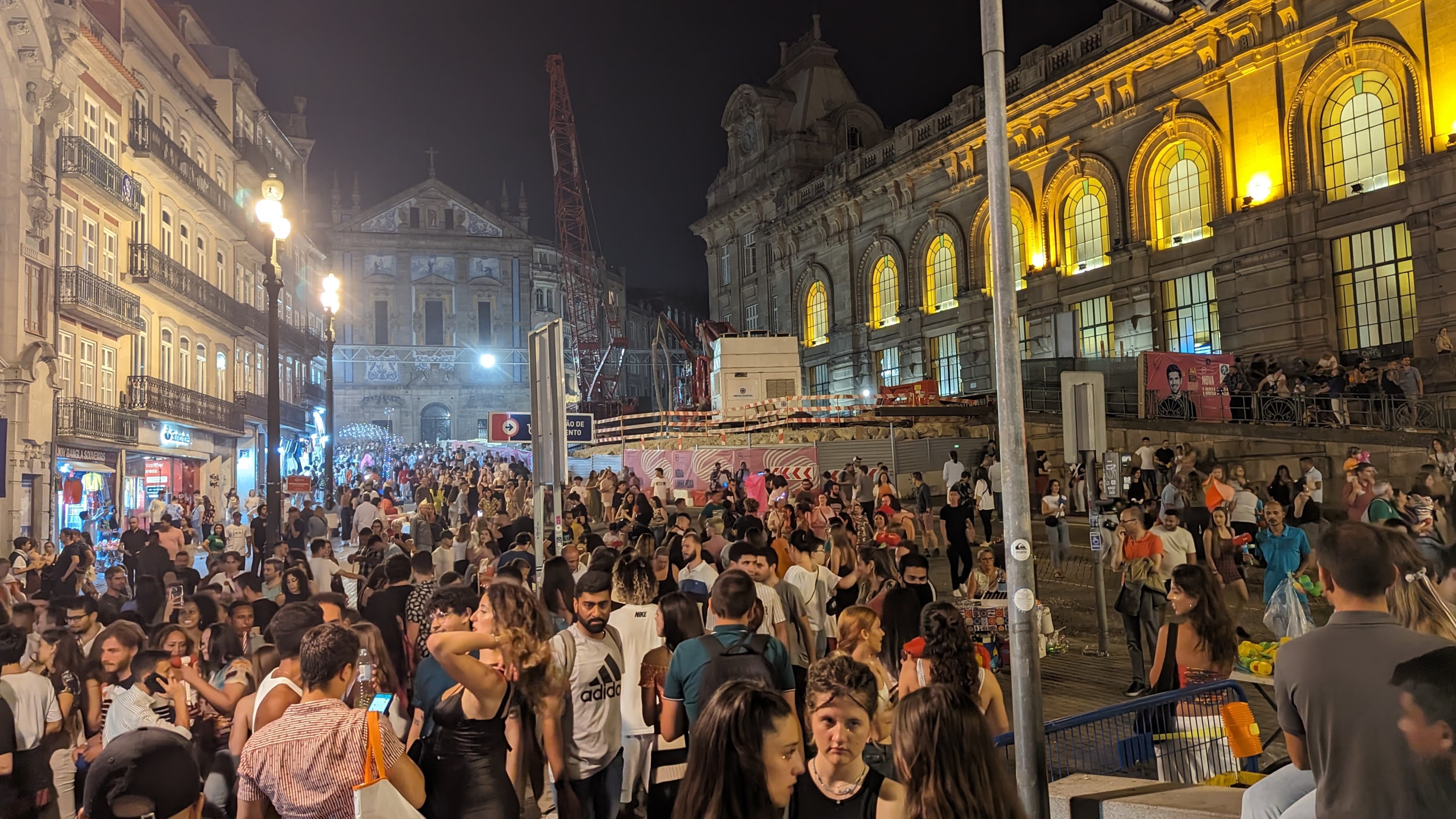 There's only one thing powerful enough to disrupt Porto's famed São João street festival.