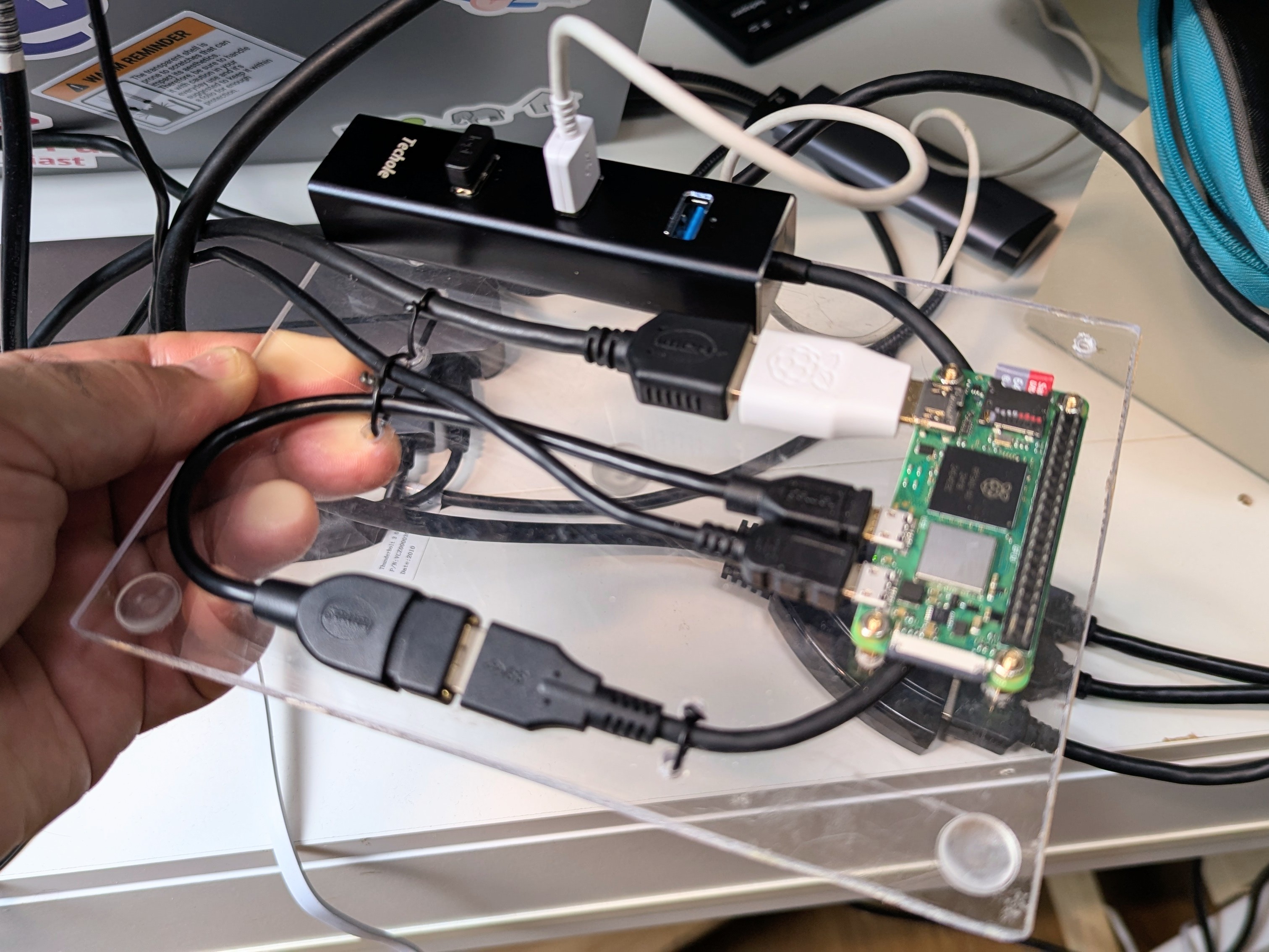 Pi Zero (MacGyver style)