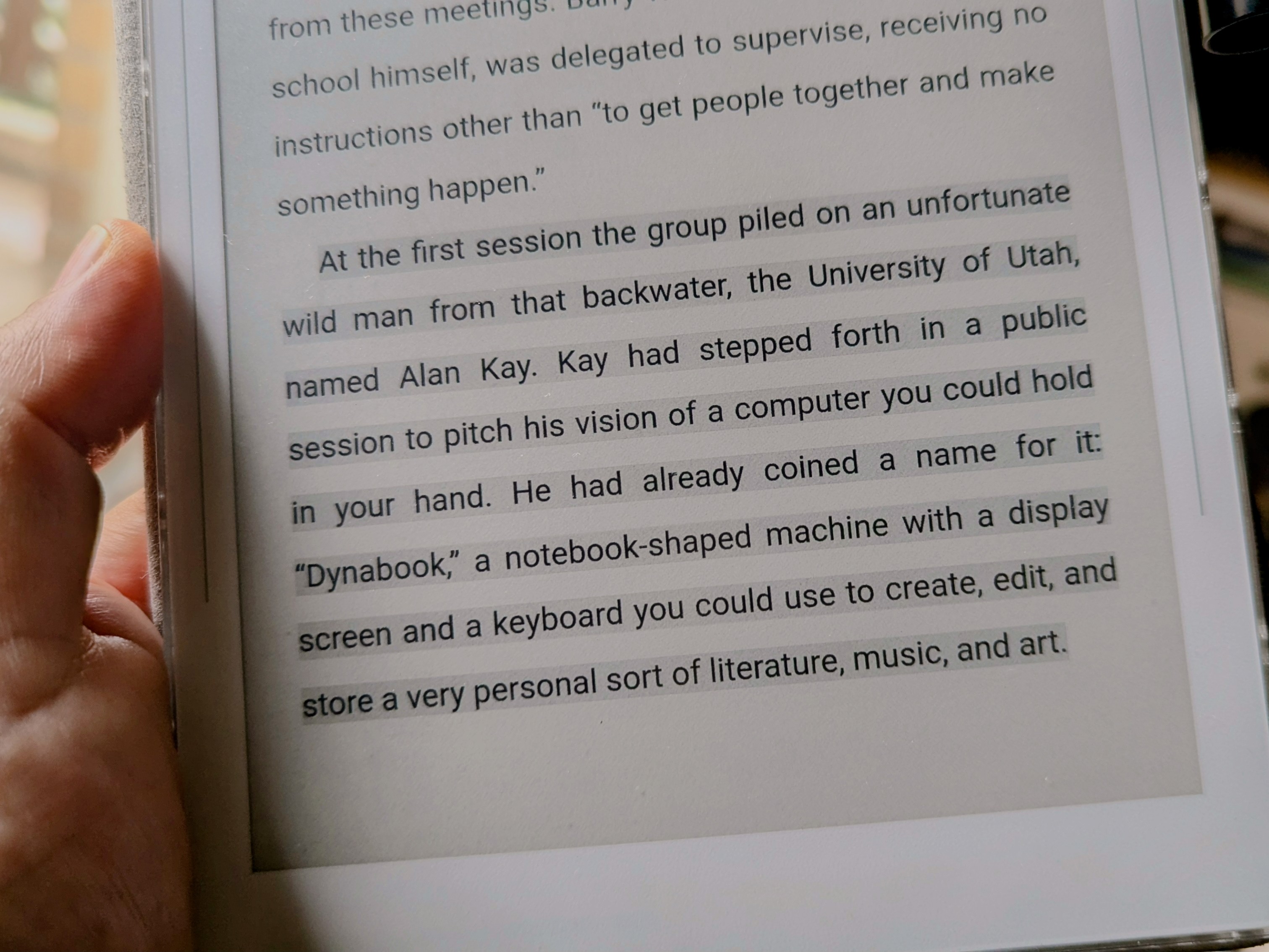 Possibly my favorite book of all time.