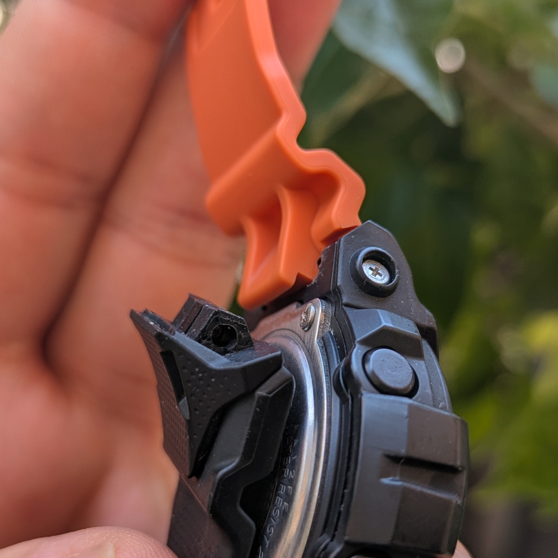This unofficial G-Shock strap fixed a design flaw.